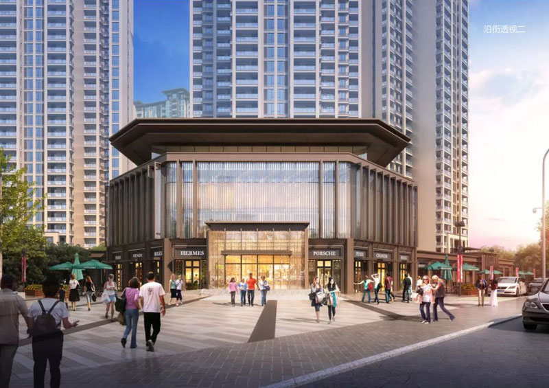 耒阳市滨江学府效果图