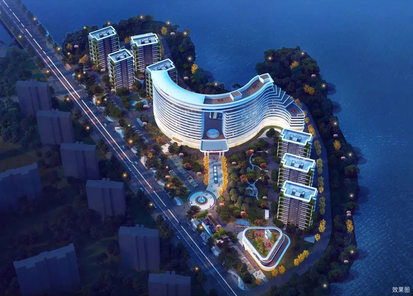 沅江市辉达温德姆效果图