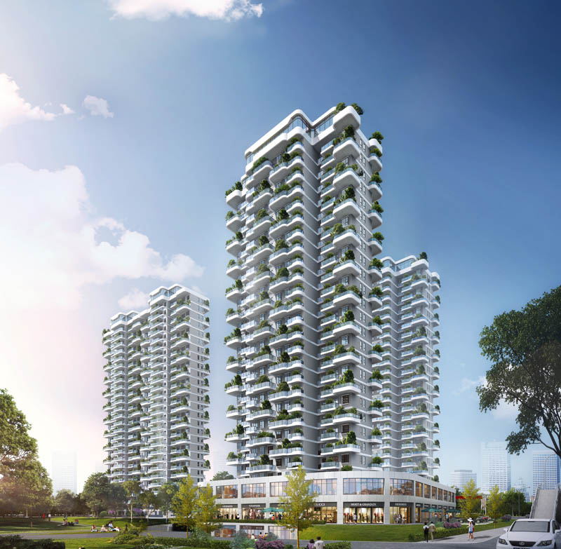 桃江县锦绣城二期效果图