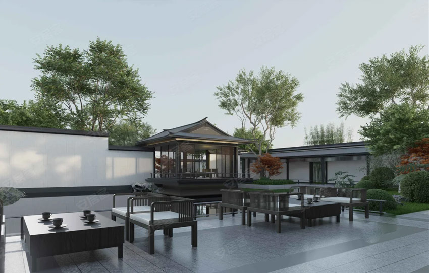 嘉禾县皇廷万里江山效果图