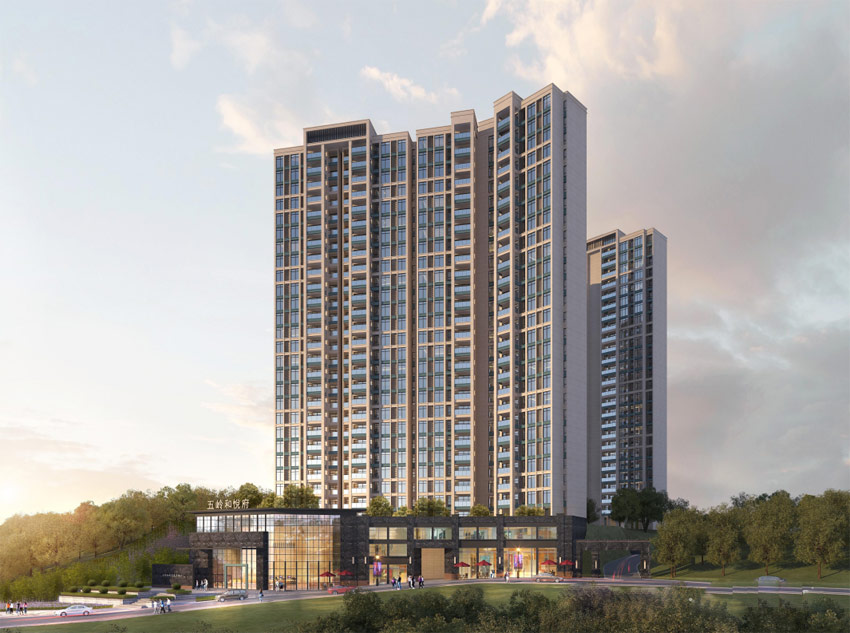 北湖区五岭和悦府实景图