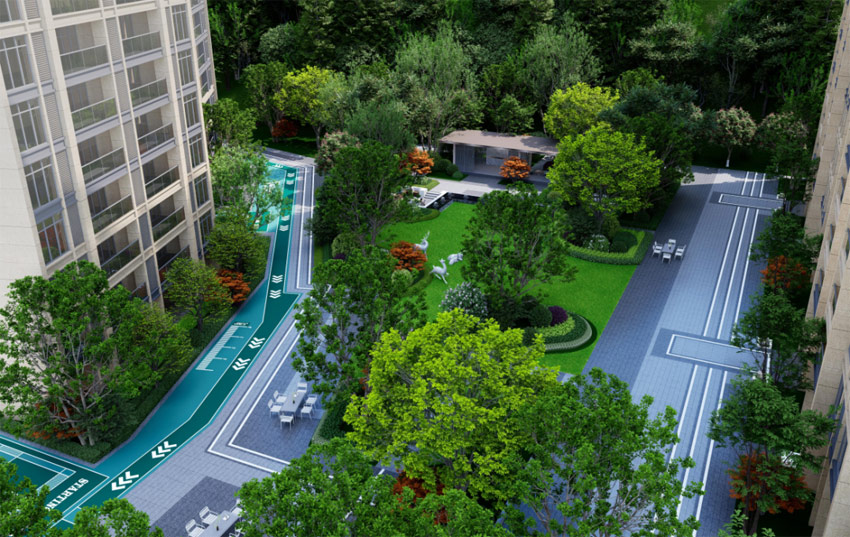 北湖区五岭和悦府配套图