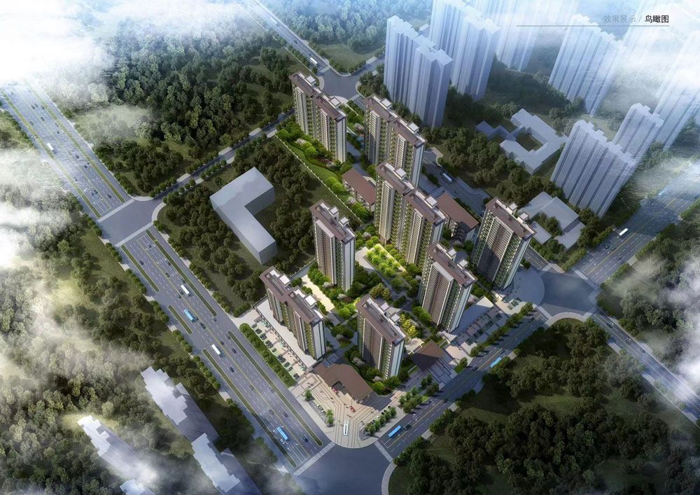 湘阴县翰林雅苑实景图