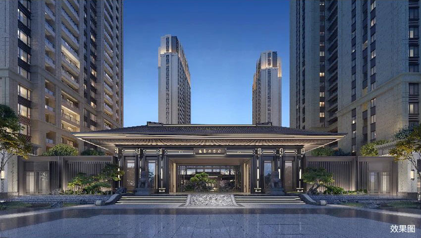 衡山县盛豪岳秀府效果图