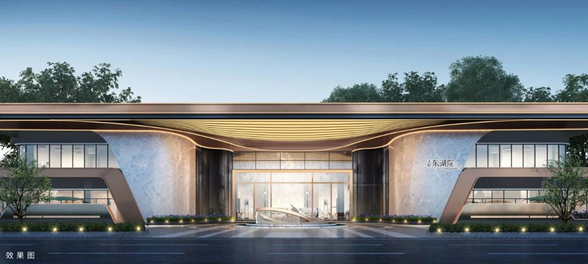 岳阳楼区天伦东湖院配套图