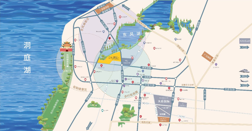 岳阳楼区天伦东湖院样板间