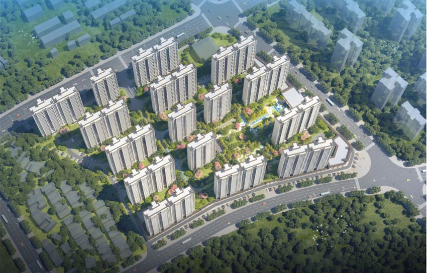 攸县云裕山河颂效果图