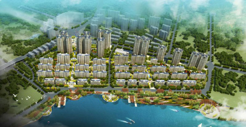 株洲市美的梧桐庄园效果图