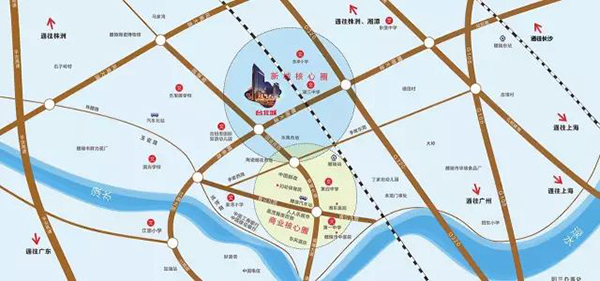 醴陵市​台北城区位图