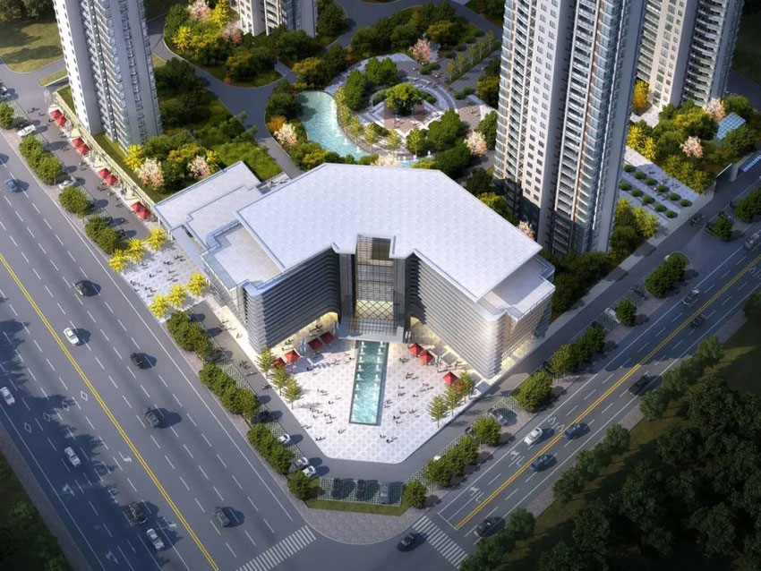 醴陵市芙蓉醴效果图