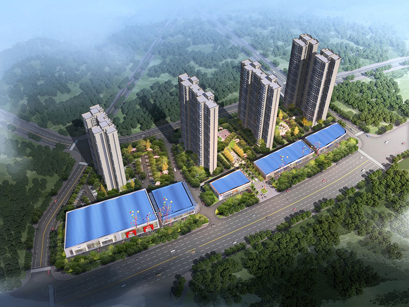 醴陵市青云府效果图