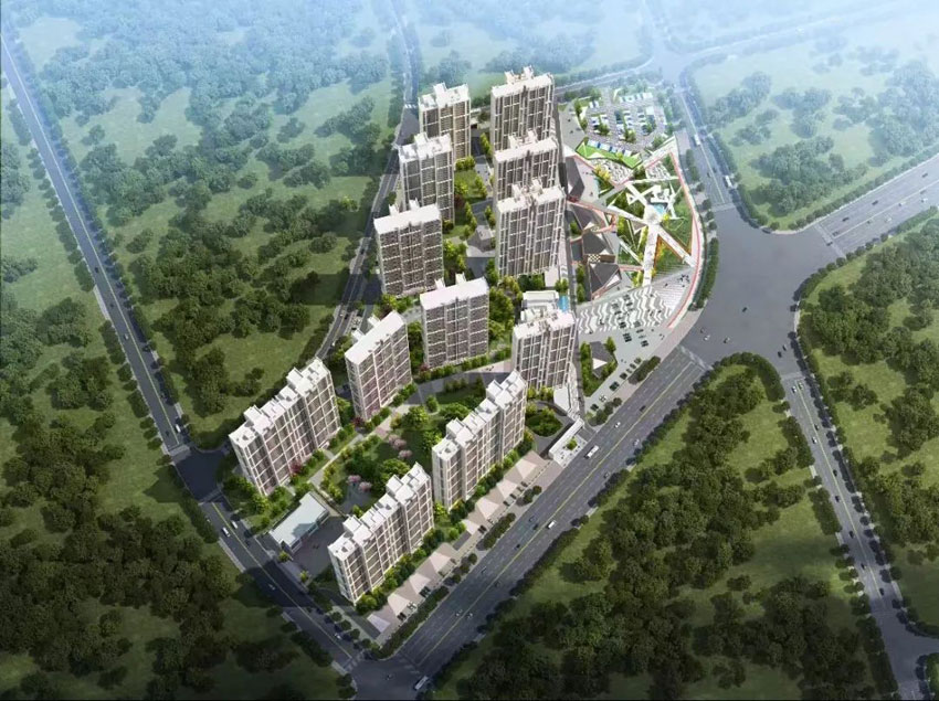 醴陵市观澜云府效果图