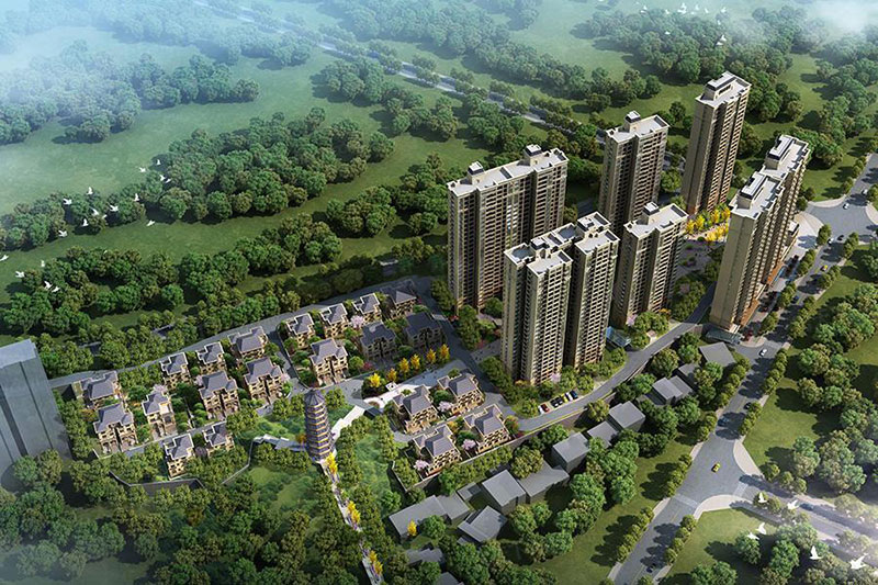 醴陵市壹号公馆效果图