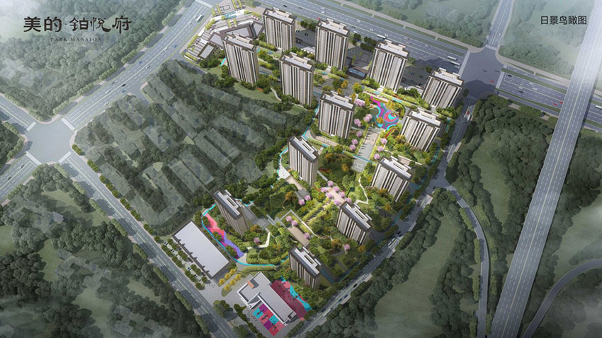 株洲市美的铂悦府效果图