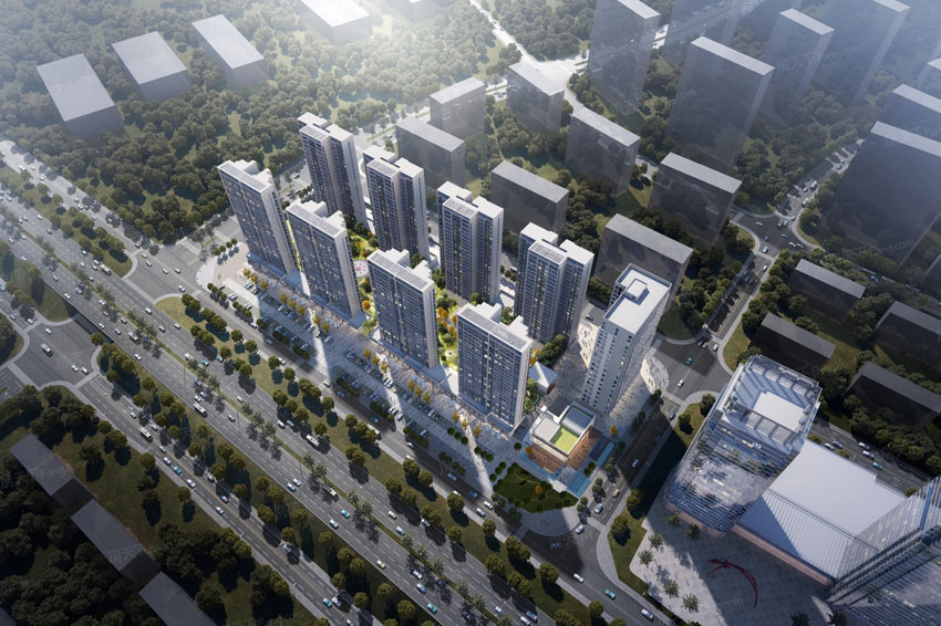 株洲市当代高科上品效果图