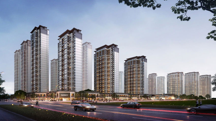 株洲市建发央著效果图