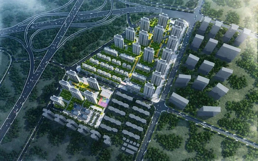 株洲市中大城效果图