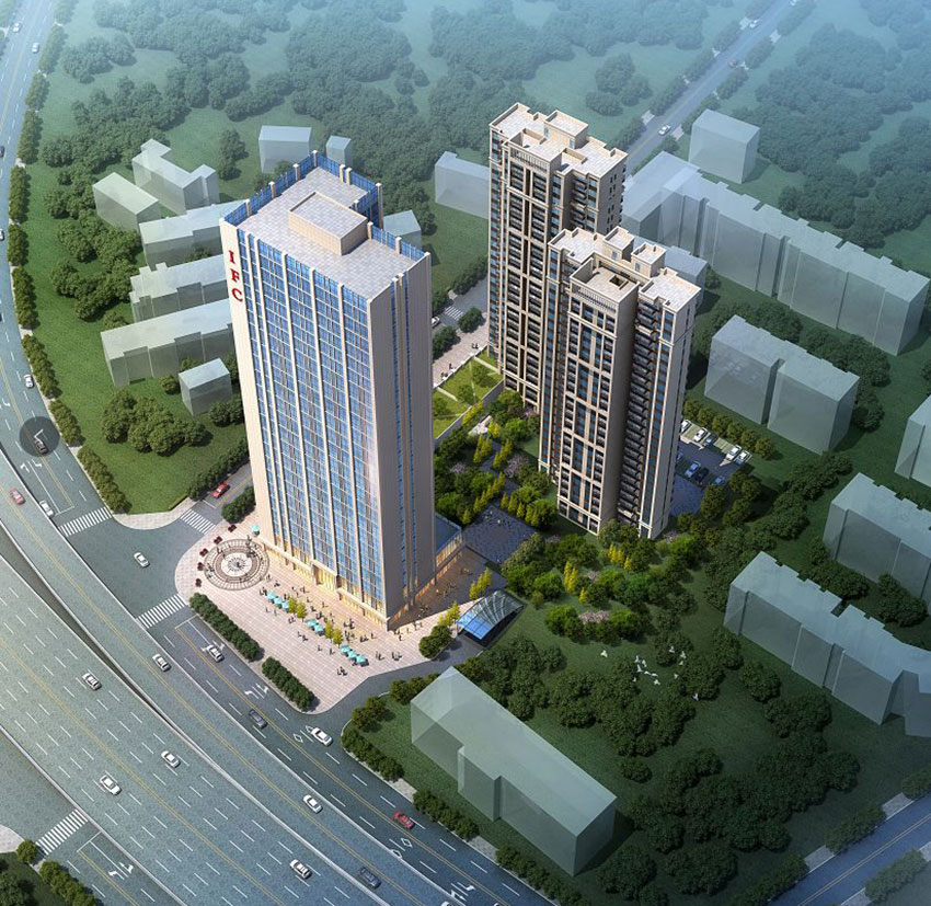 株洲市亿都晴天实景图