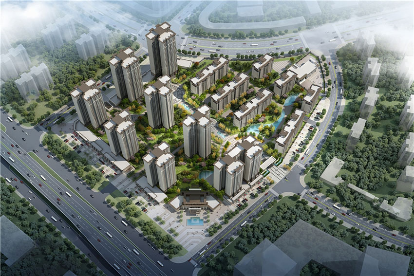 株洲市雪峰山壹号效果图