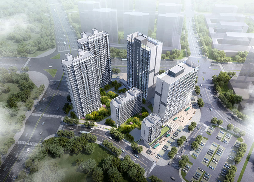 株洲市元熙里实景图