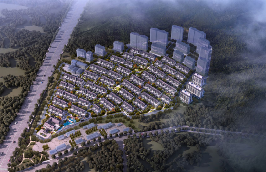 株洲市桃李春风效果图