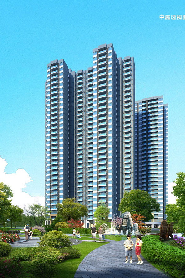 株洲市宝江南城首座配套图