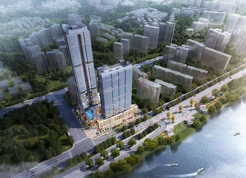 株洲市朗悦台效果图