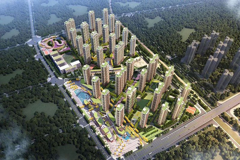 株洲市水木阳光里效果图