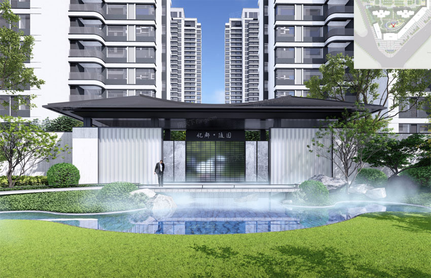 株洲市亿都随园配套图