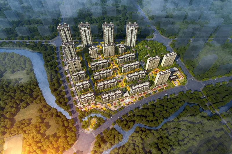 株洲市建宁檀府效果图