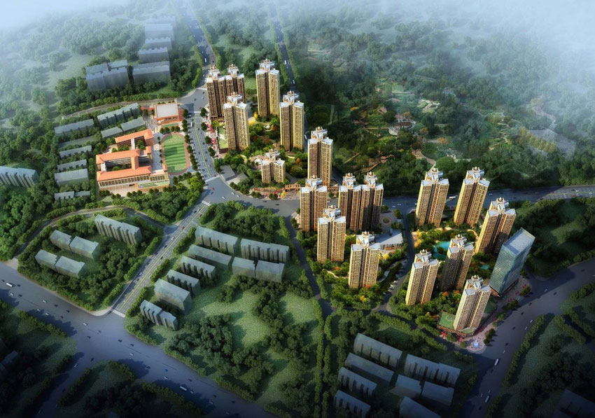 株洲市又一城效果图