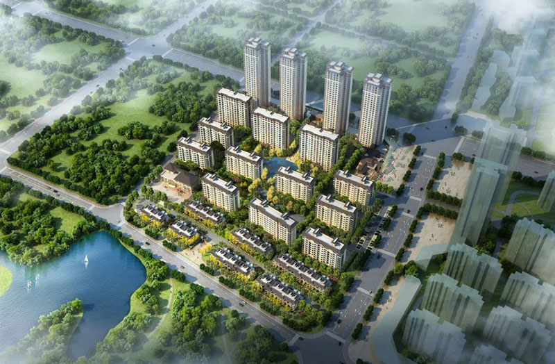 株洲市荣盛华府效果图