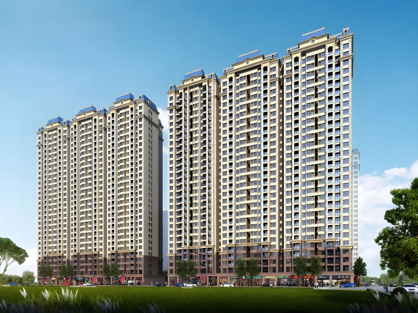 常宁市北城国际效果图