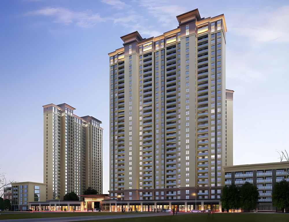 衡山县中央府二期效果图