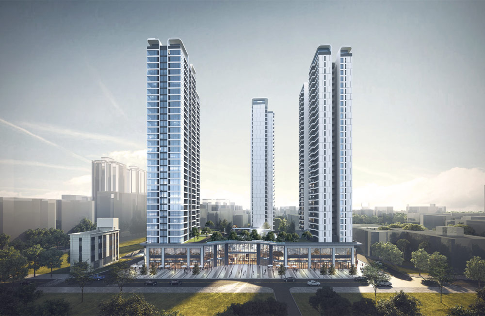 石鼓区悦莲湖实景图