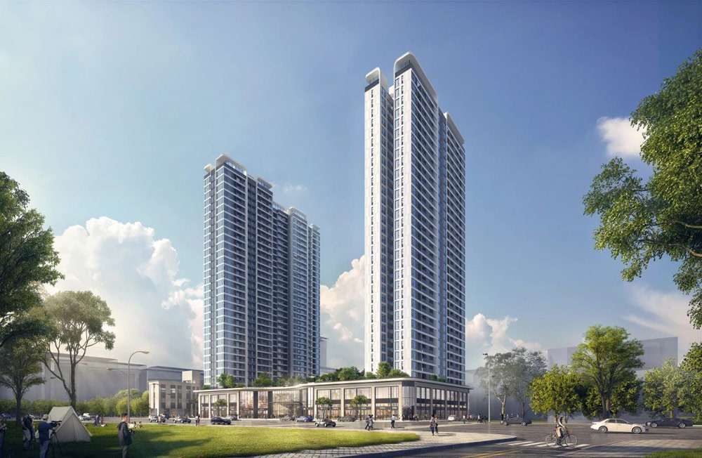 石鼓区悦莲湖效果图