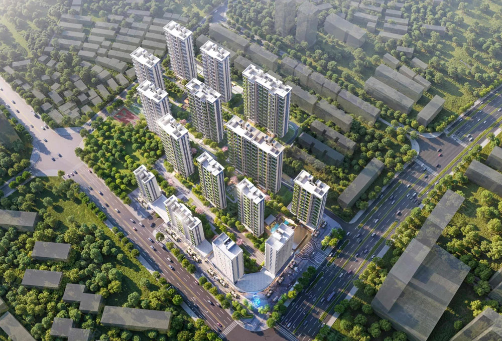 岳阳楼区天伦云锦院实景图