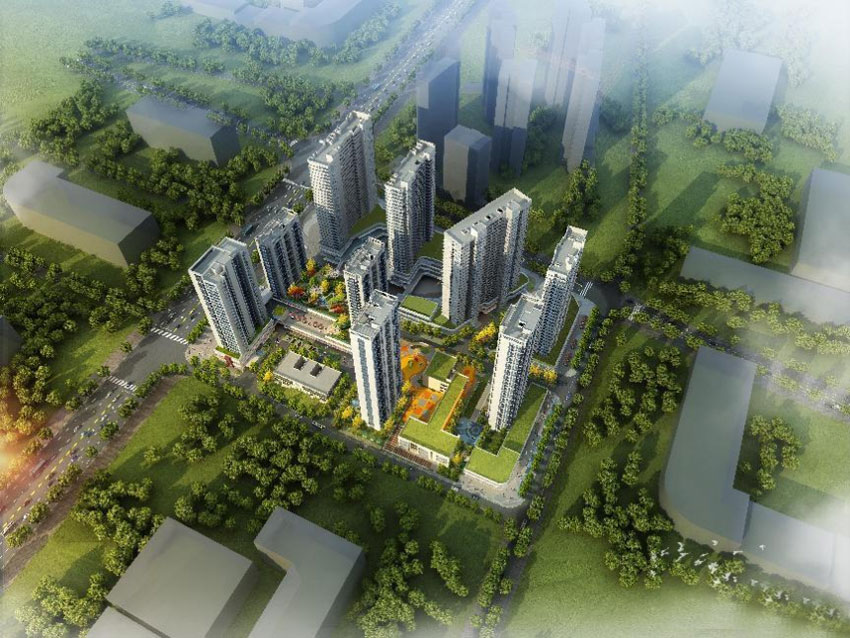 常德市新熙里二期实景图